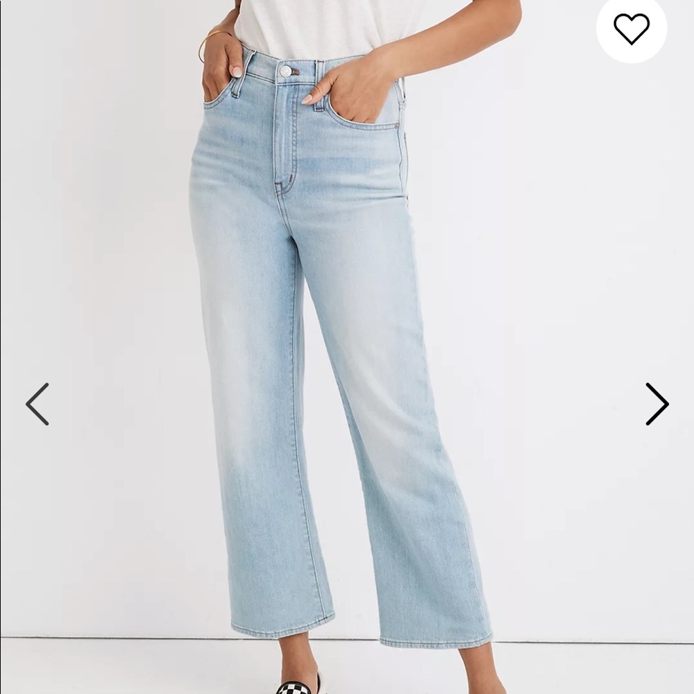 Madewell Slim Wide-Leg Jeans